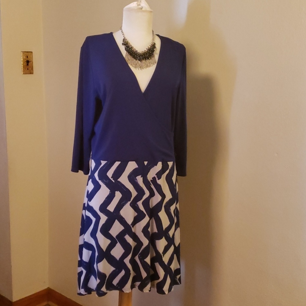 Leota skater dress. Size XL